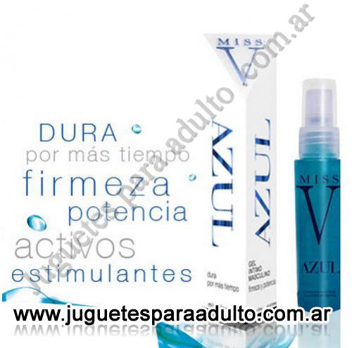 Estimuladores, Estimuladores masculinos, Gel estimulante masculino azul 50ml